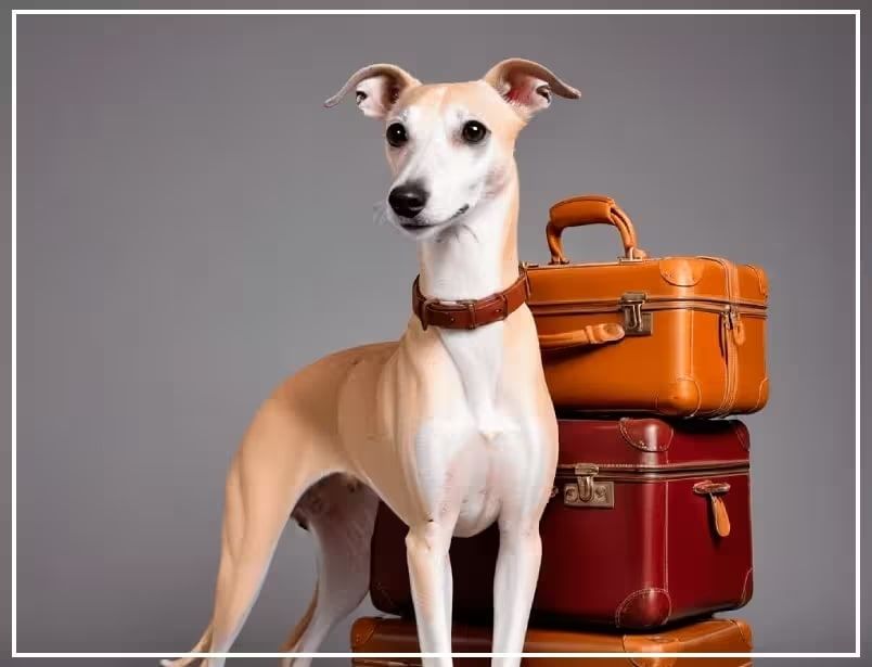 Un Whippet de viaje