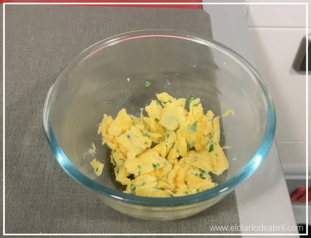 Tortilla de perejil para perros