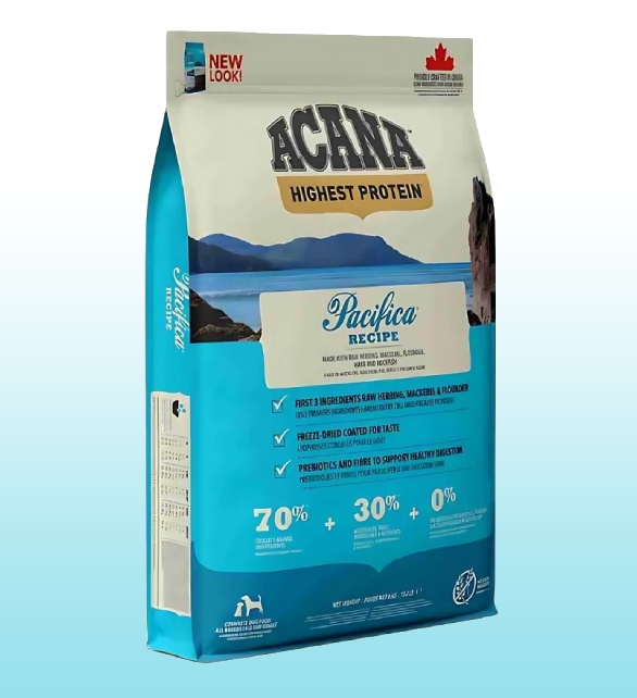 Pienso para perros Acana Pacífica Recipe sin cereales